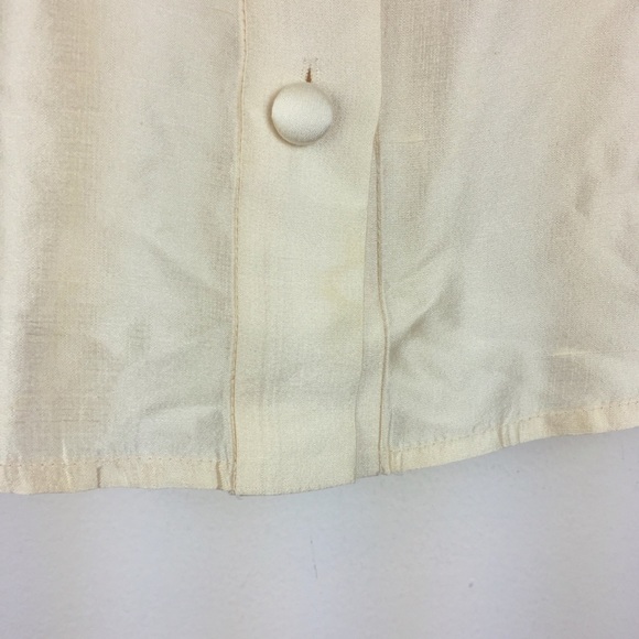 Vintage 90s Y2K pure silk shirt sleeve blouse - Picture 7 of 7